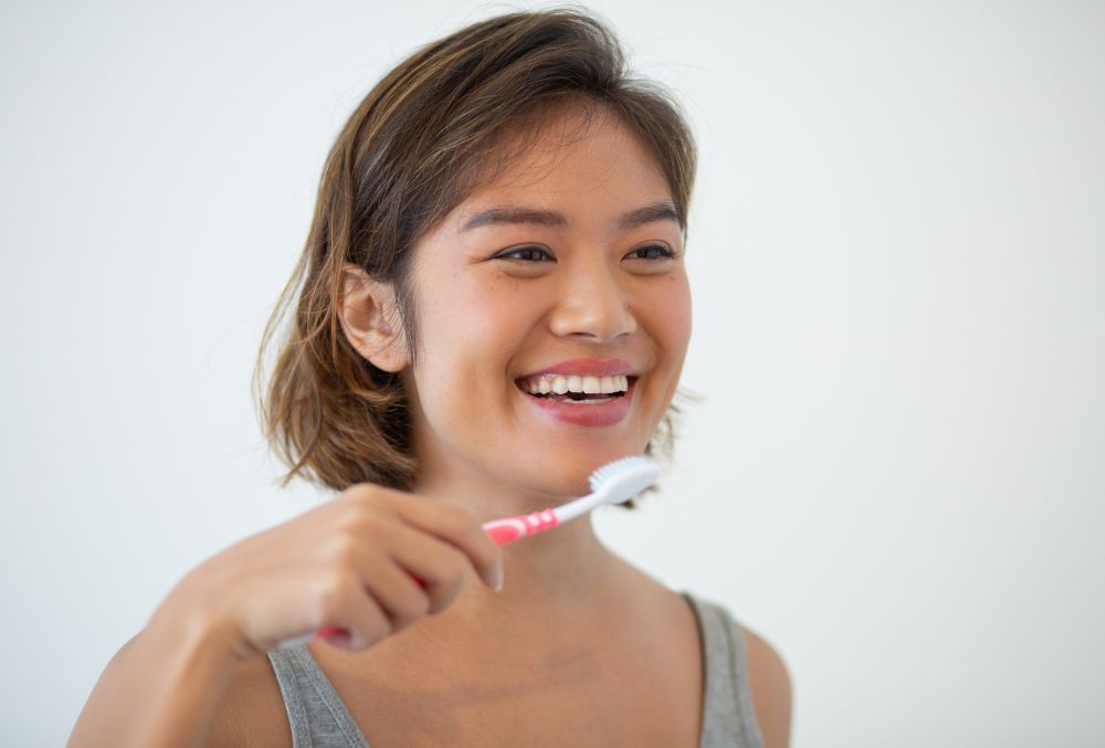 Brush teeth gently before the appointment with Brace Yourself