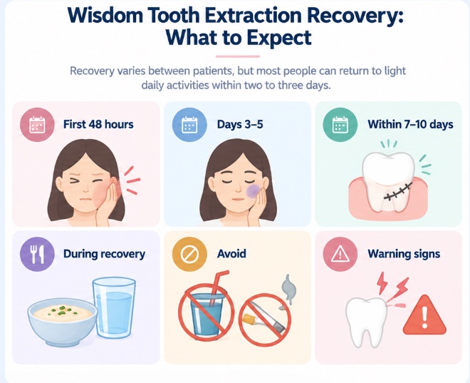 What to expect in a wisdom tooth extraction